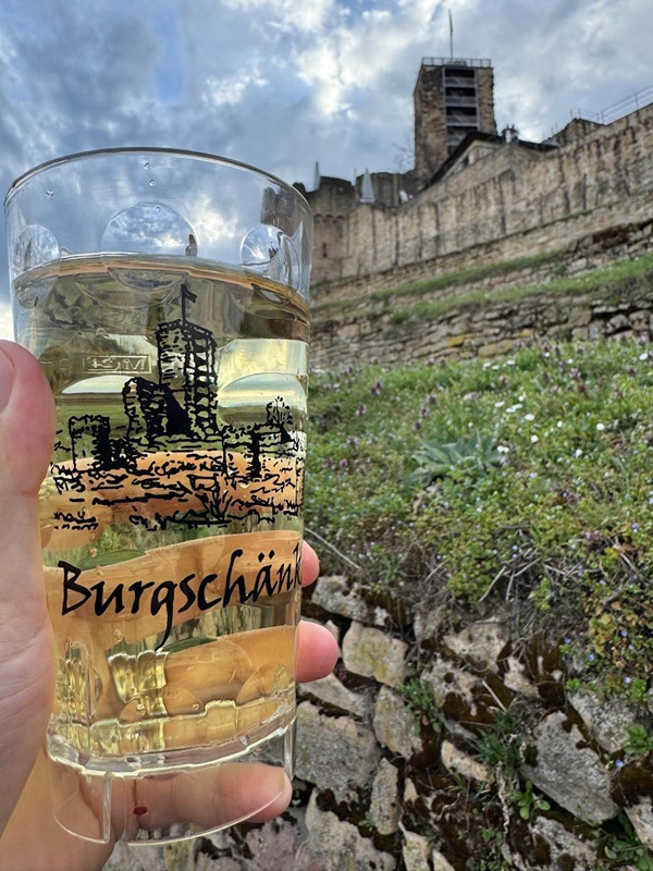 Gemütlich wandern zur Burgruine Wachtenburg ab Bad Dürkheim