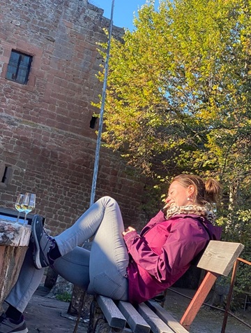 Auswandern und Neuanfang: Unsere Verlobung auf der Madenburg in der Pfalz