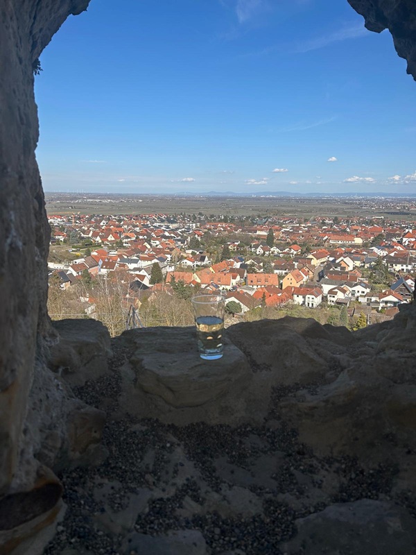 Gemütlich wandern zur Burgruine Wachtenburg ab Bad Dürkheim