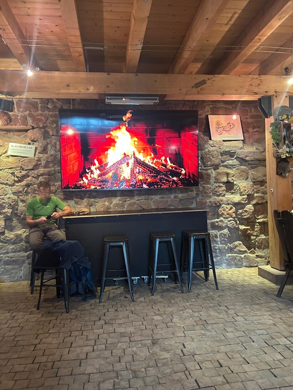 Pfälzerwald-Burgruinen - hier: Die Madenburg