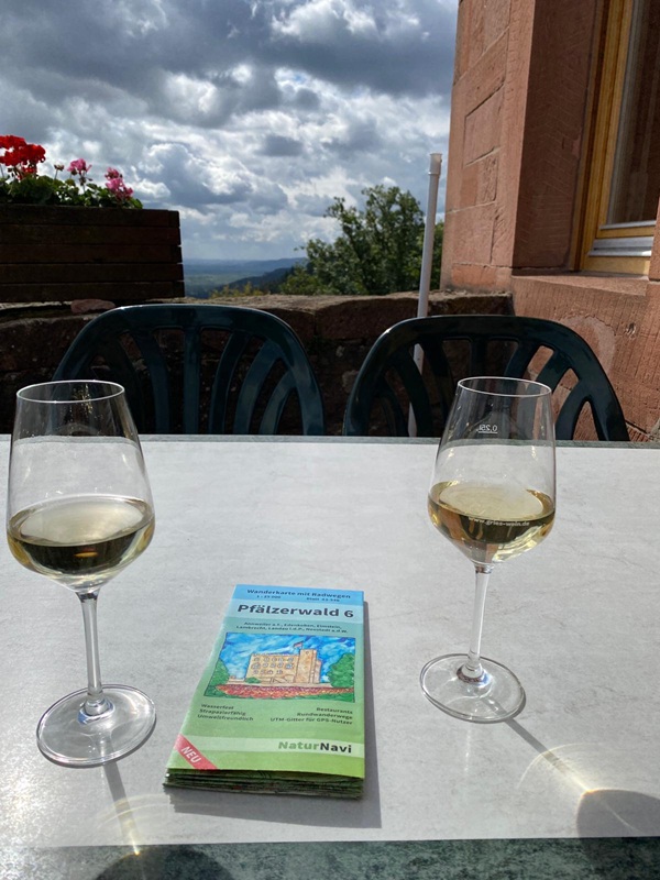 Pfälzerwald-Burgruinen - hier: Die Burgruine Rietburg