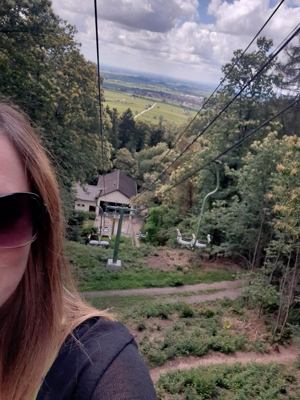 Pfälzerwald-Burgruinen - hier: Die Burgruine Rietburg